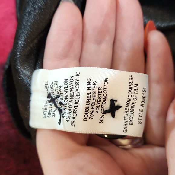 Jacob Buffalo plaid pea coat - Picture 6 of 6